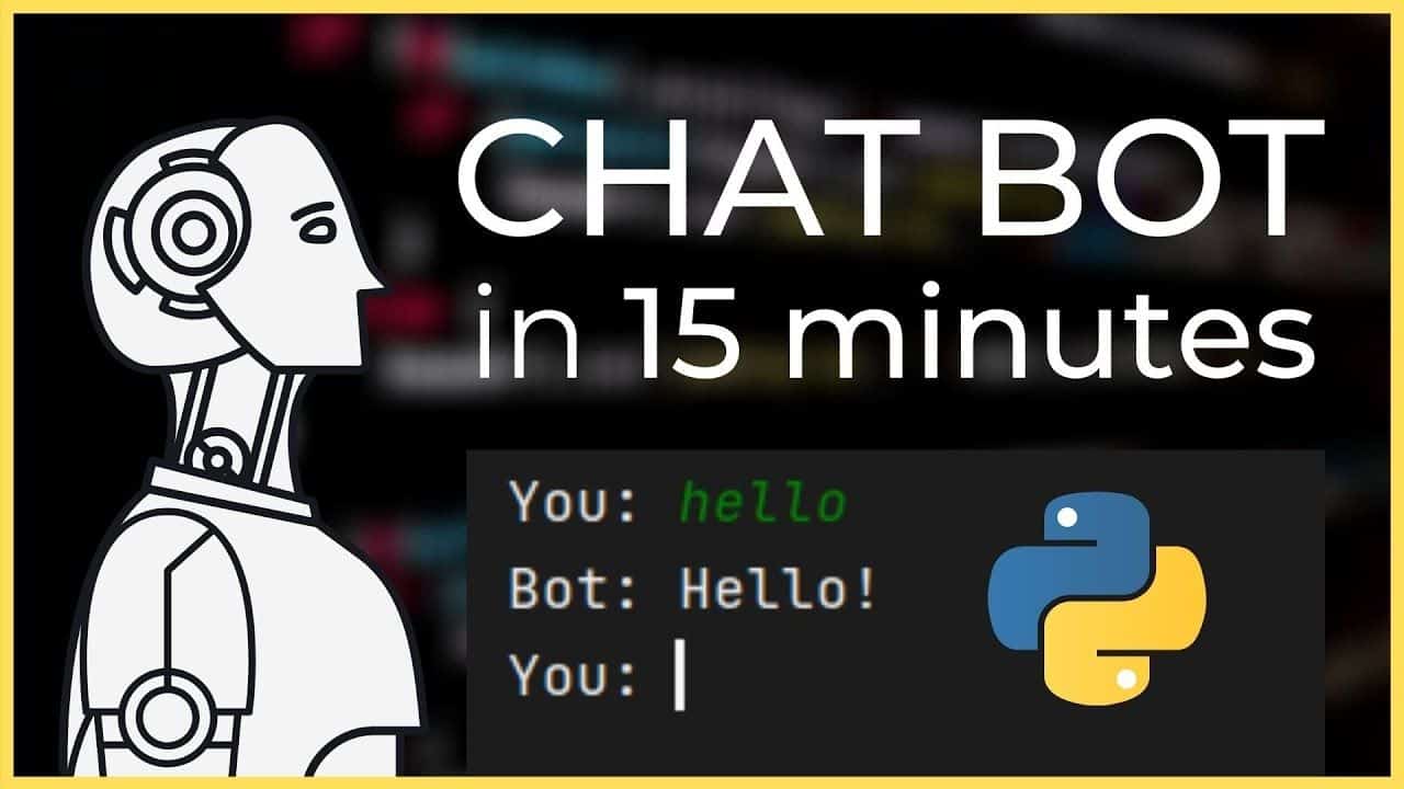 Crea un chatbot con Python en 15 minutos